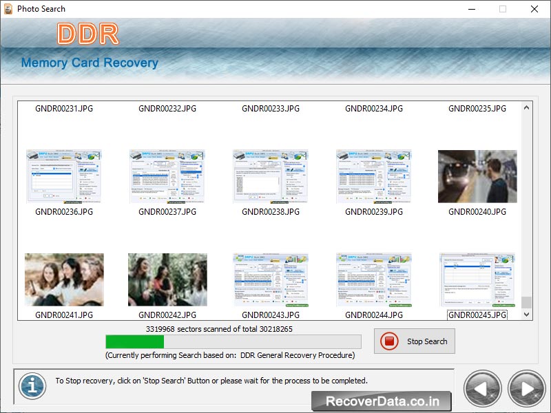USB Drive Files Repair Software screen shot