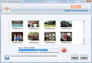 Digital pictures recovery software Screenshot