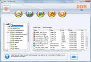 FAT data recovery software Screenshot