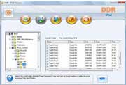 iPod data recovery software Screenshot