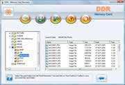 Memory card data recovery software Screenshot