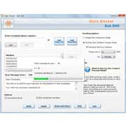 Mobile SMS software Screenshot