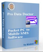 Pocket PC to mobile SMS software