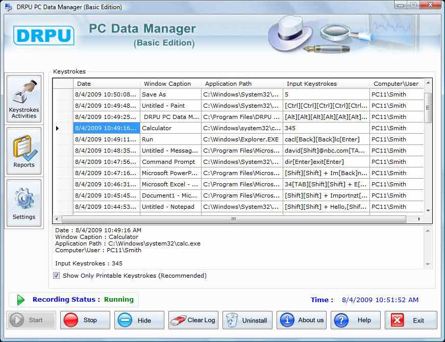  keylogger Screenshots