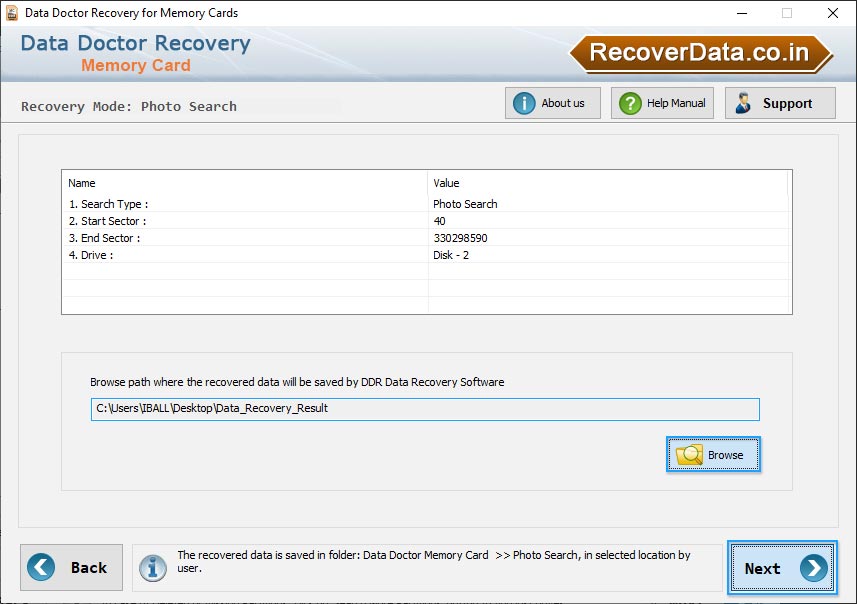 Browse Location File