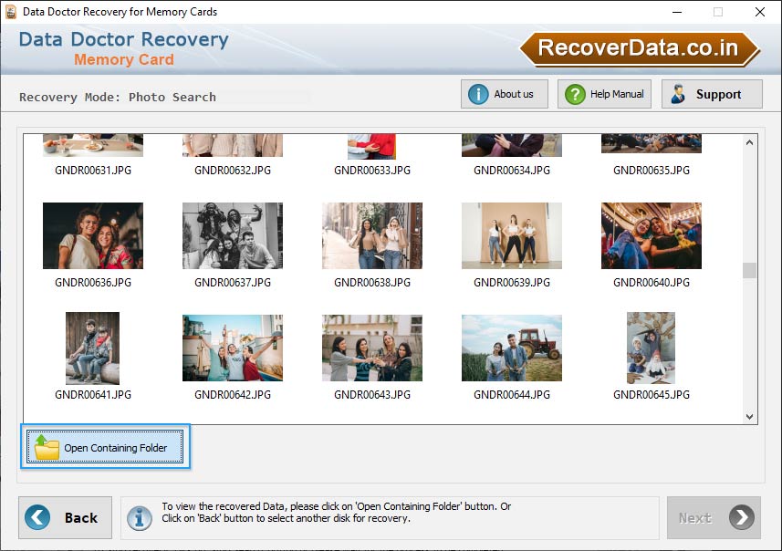 Open Containing Folder