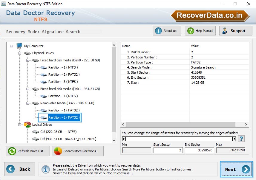 Select Drive Select Drive