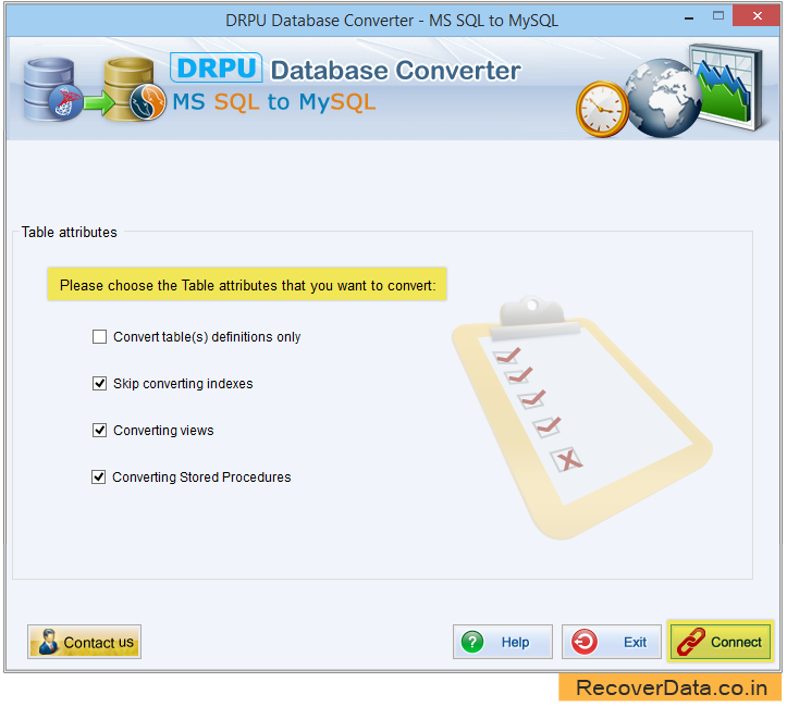 MSSQL to MySQL db conversion tool