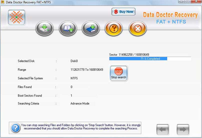Windows Data Recovery Software Screenshots
